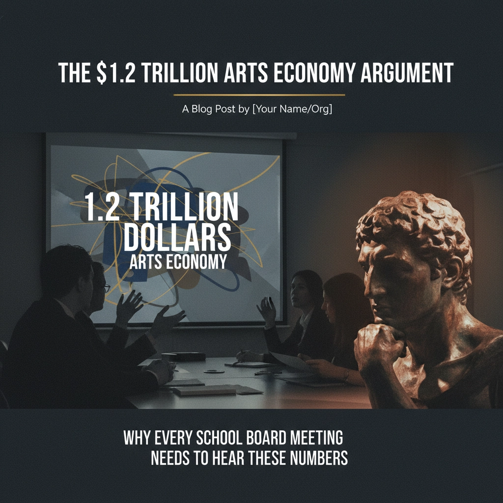 The $1.2 Trillion Arts Economy Argument: Why Every School Board Meeting Needs to Hear These Numbers
