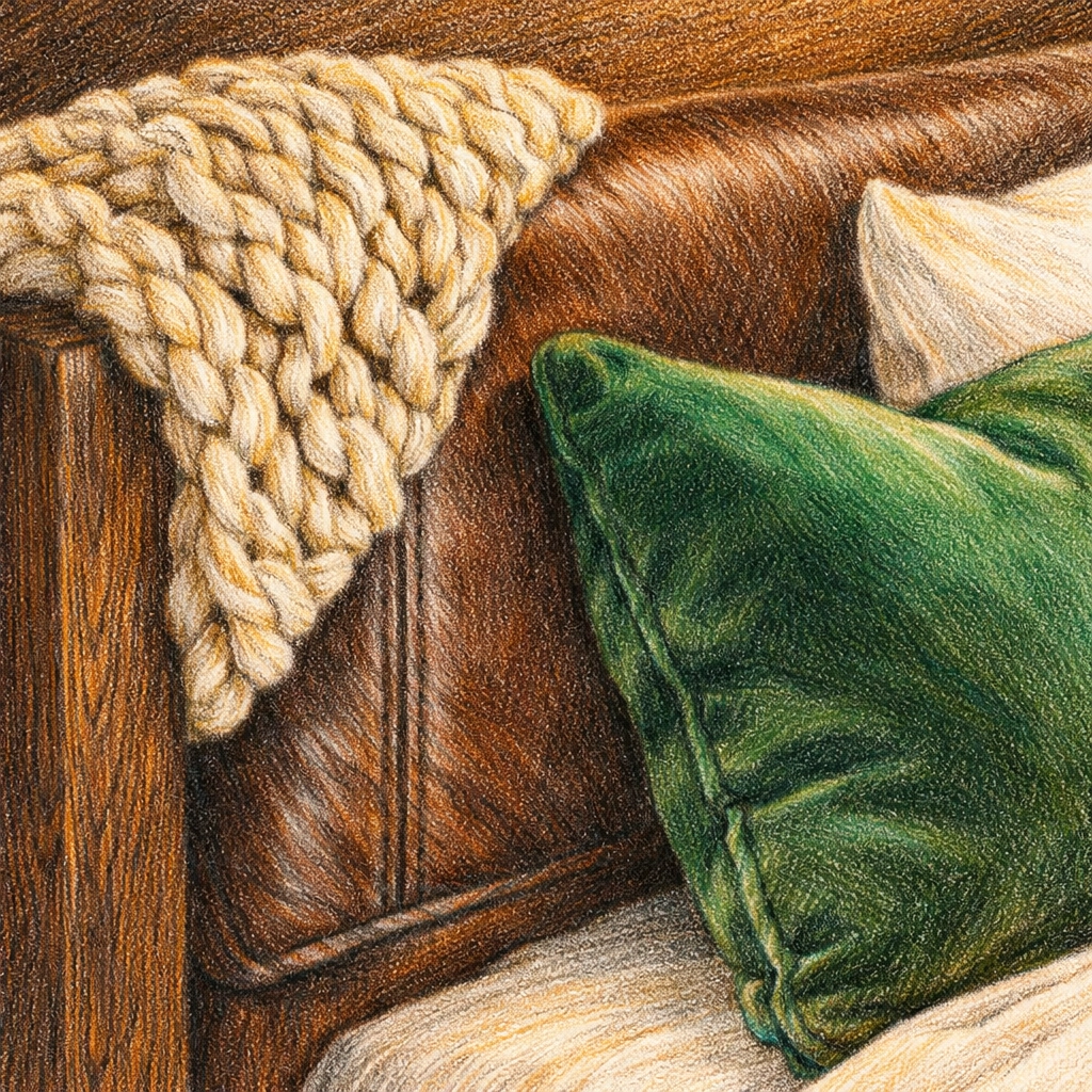 Luxury hospitality design showcasing tactile texture layering on a premium hotel bed.