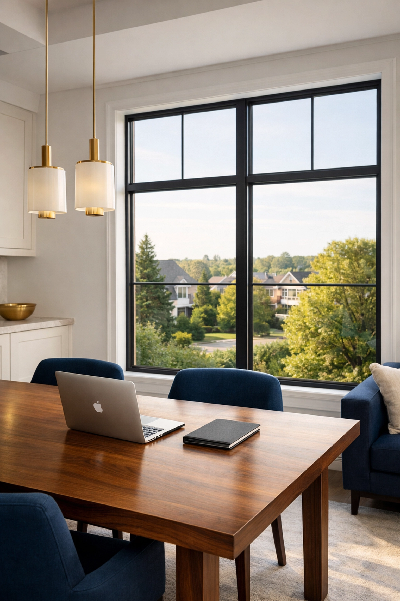 Modern living space in a Richmond Hill home showcasing real estate financial planning in Ontario.