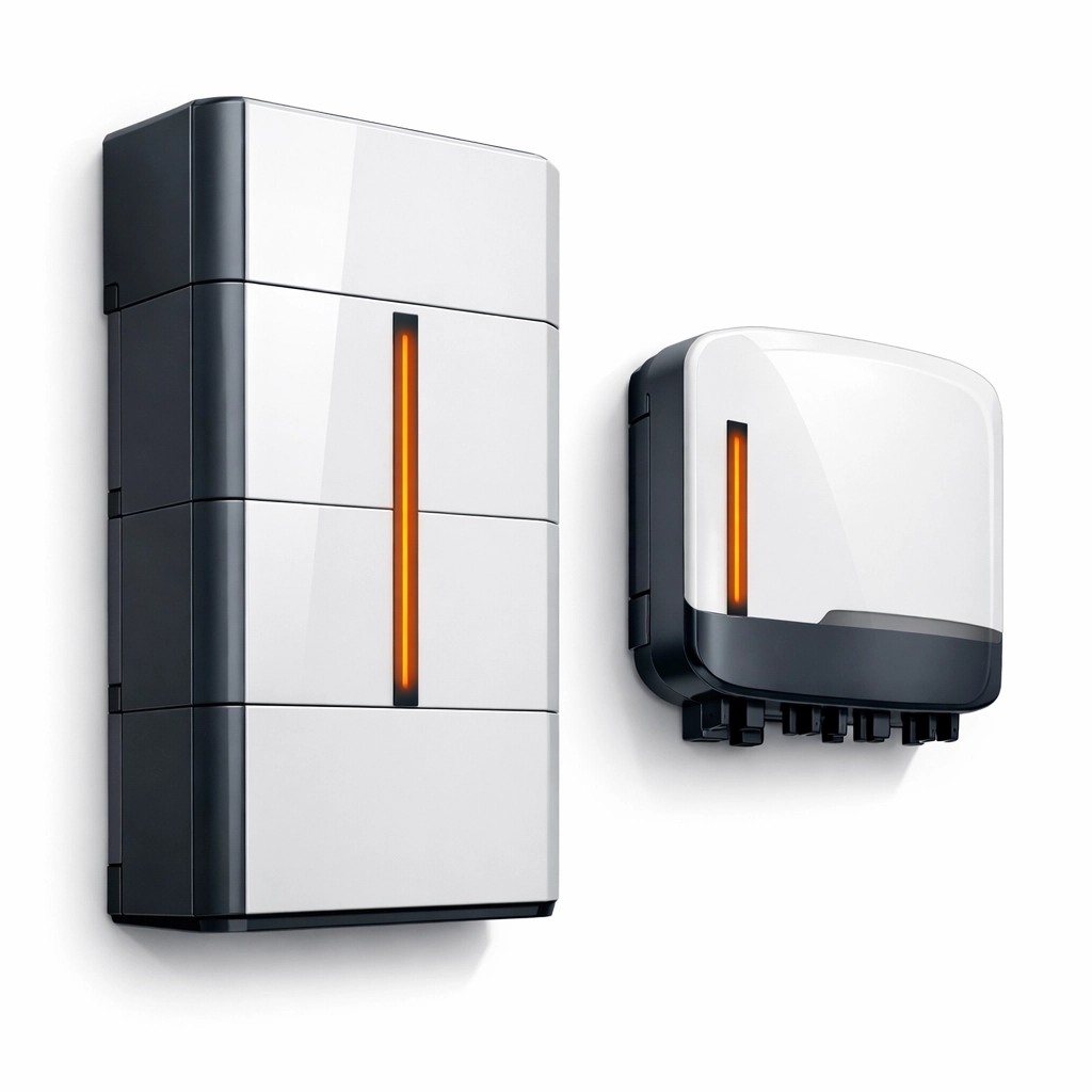 Moderner Batteriespeicher und Wechselrichter für maximale Autarkie einer PV-Anlage in Wien.