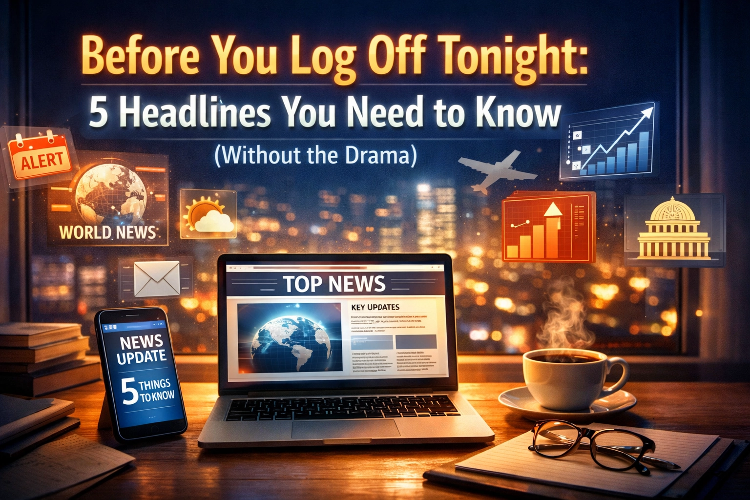 [HERO] Before You Log Off Tonight: 5 Headlines You Need to Know (Without the Drama)