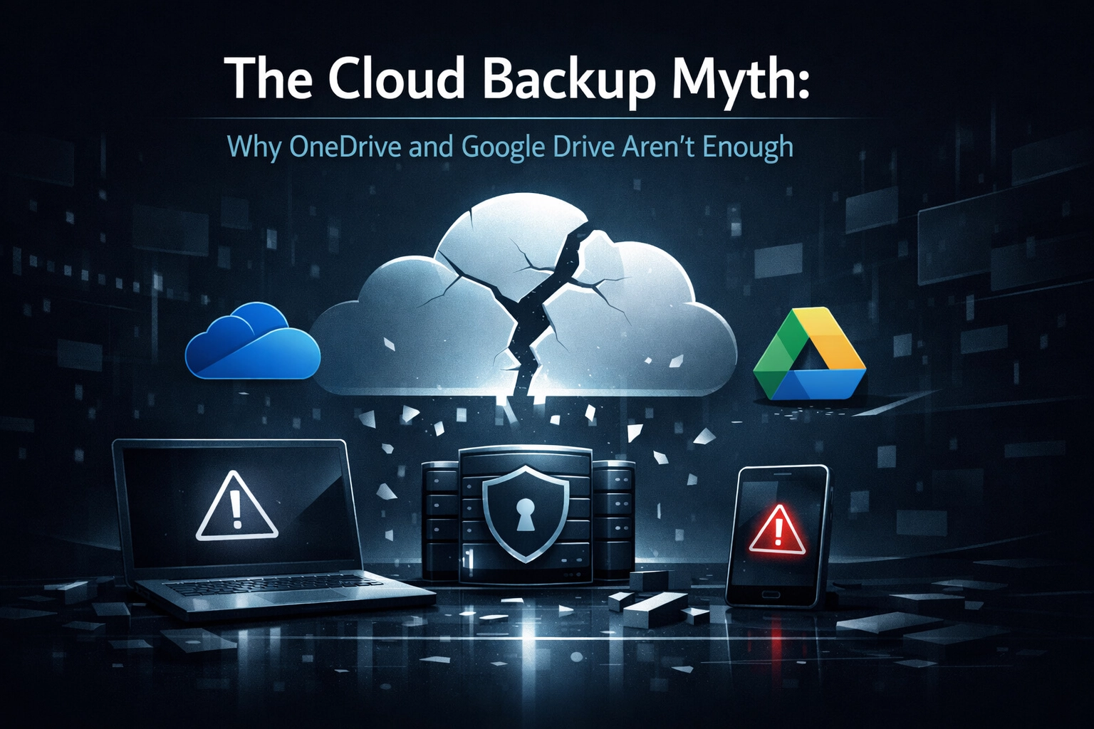 The Cloud Backup Myth: Why OneDrive and Google Drive Aren't Enough