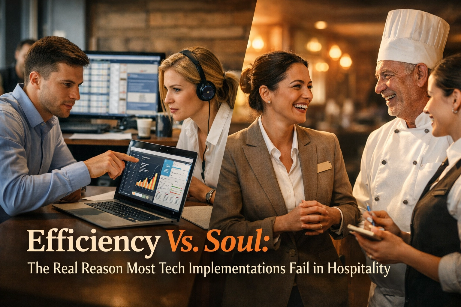 [HERO] Efficiency Vs. Soul: The Real Reason Most Tech Implementations Fail in Hospitality