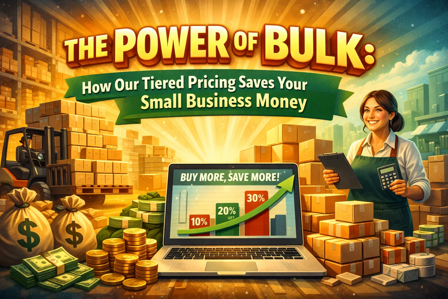 [HERO] The Power of Bulk: How Our Tiered Pricing Saves Your Small Business Money