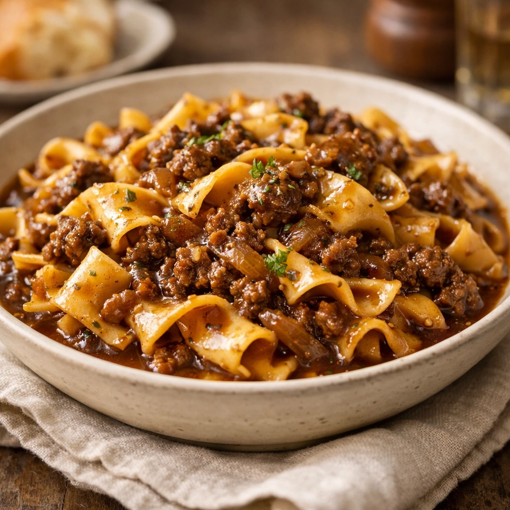 18 Best Ground Beef Recipes for Quick Suppers Savory 5-ingredient French onion beef and noodles in a rich onion gravy for a quick dinner.