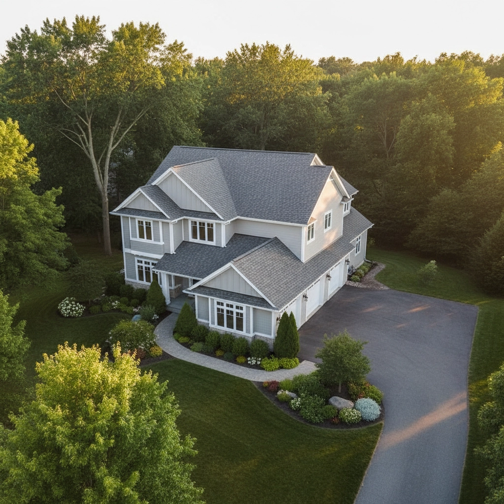 A lighter shade of gray (Asphalt Shingles)