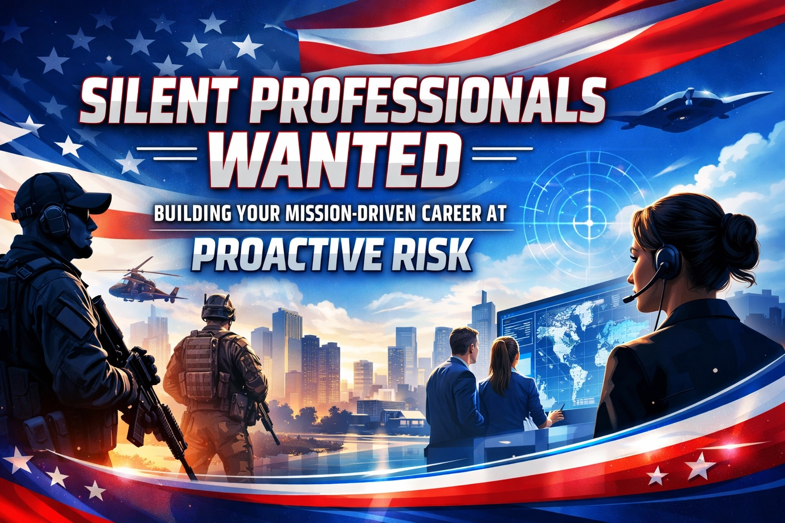 [HERO] Silent Professionals Wanted: Building Your Mission-Driven Career at Proactive Risk
