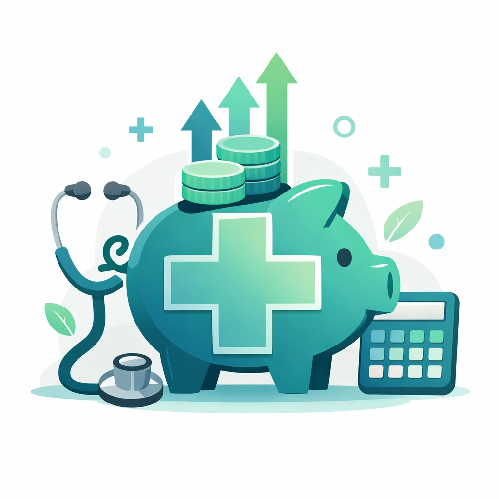 Health Savings Account with tax benefits illustration for maximizing tax refund