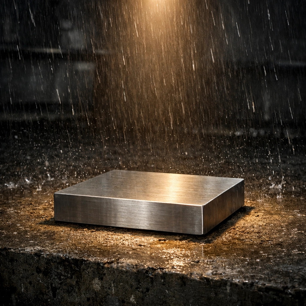 Industrial metal shield representing IUL asset armor and 0% floor downside protection for retirement income.