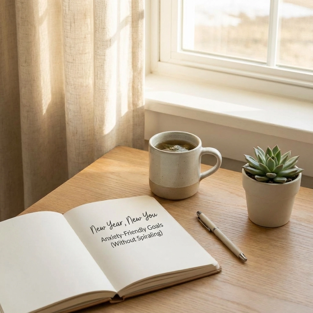 New Year, New You: How to Set Anxiety-Friendly Goals (Without Spiraling)