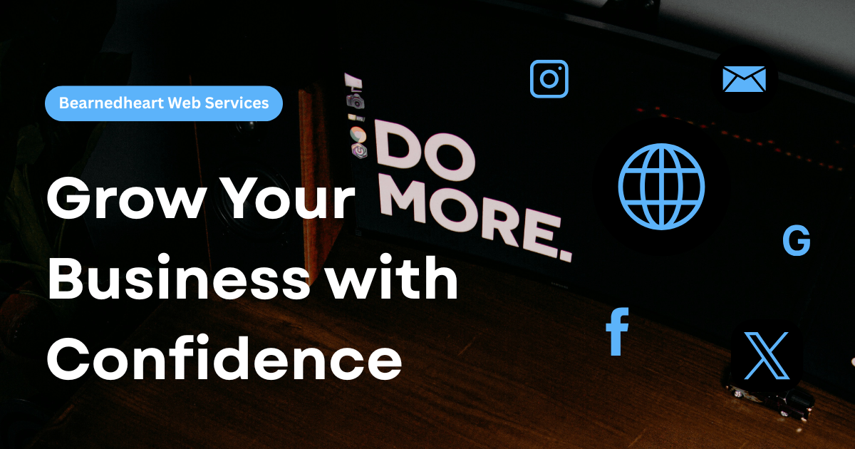 Bearnedheart Web Services Promotional Image