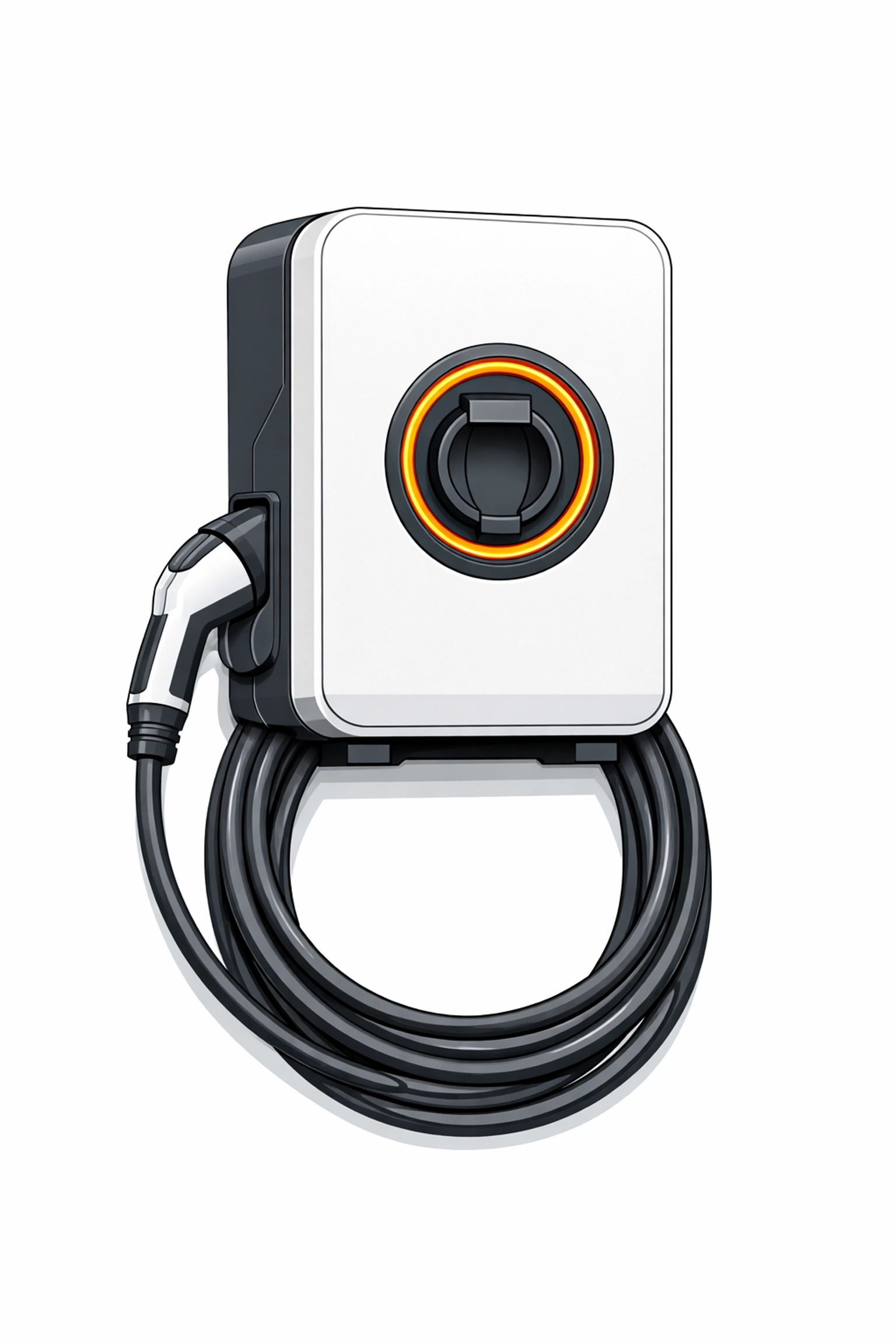 Intelligente Wallbox-Ladestation für die E-Auto Installation in Wiener Haushalten.