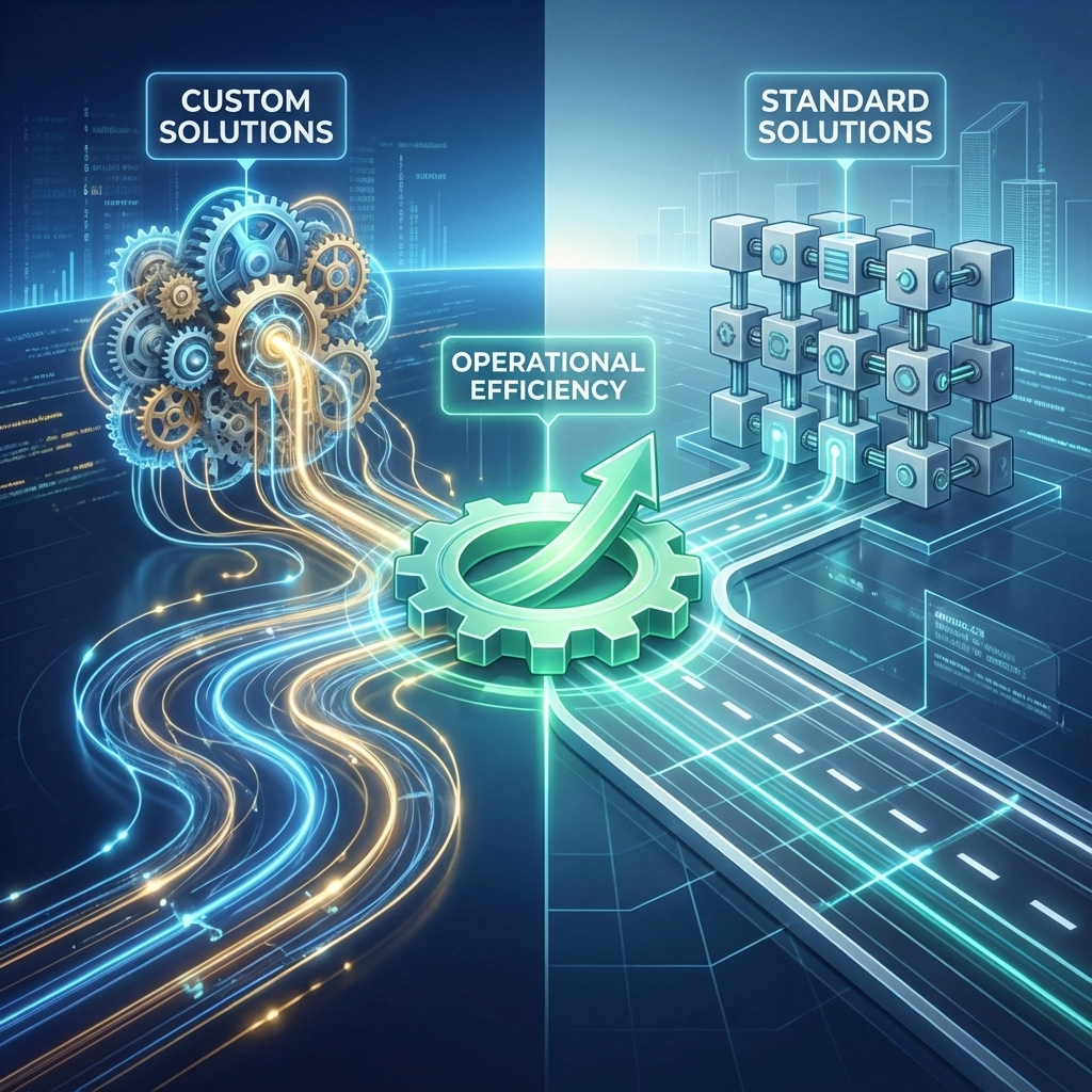 Custom vs. Standard Business Transformation Solutions: Which Is Better For Your Operational Efficiency?