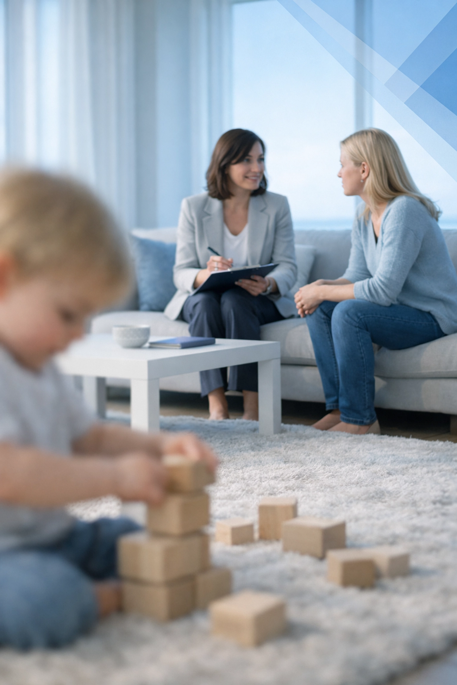 Professional custody consultation in Virginia Beach focusing on the child's best interests during a legal case.