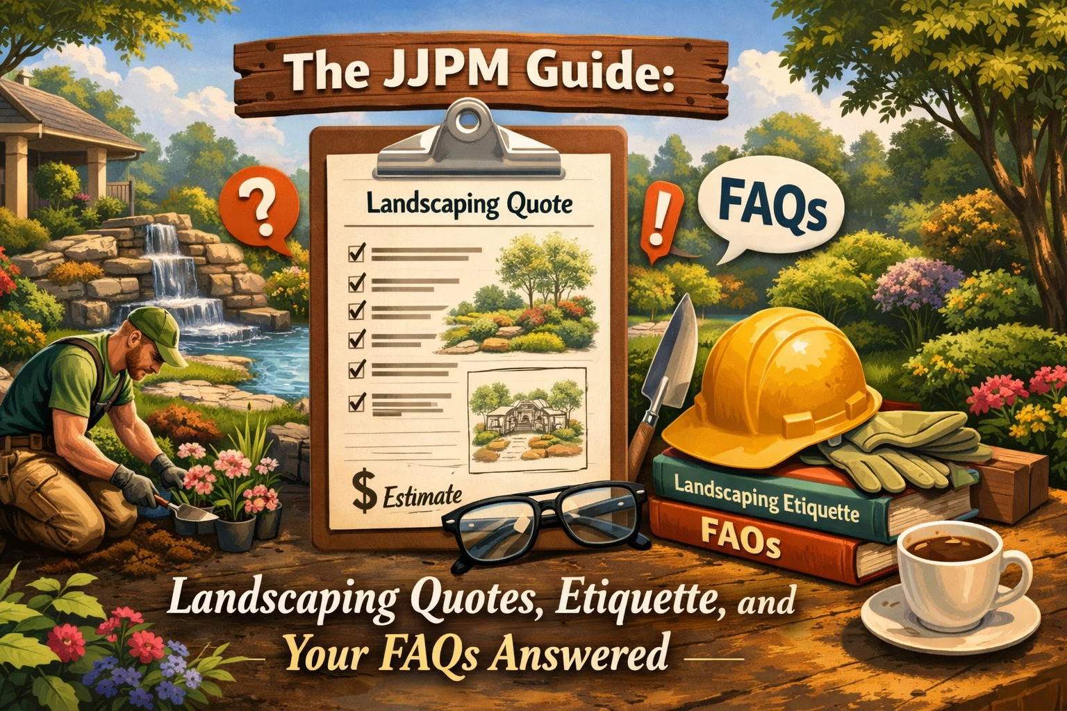 [HERO] The JJPM Guide: Landscaping Quotes, Etiquette, and Your FAQs Answered