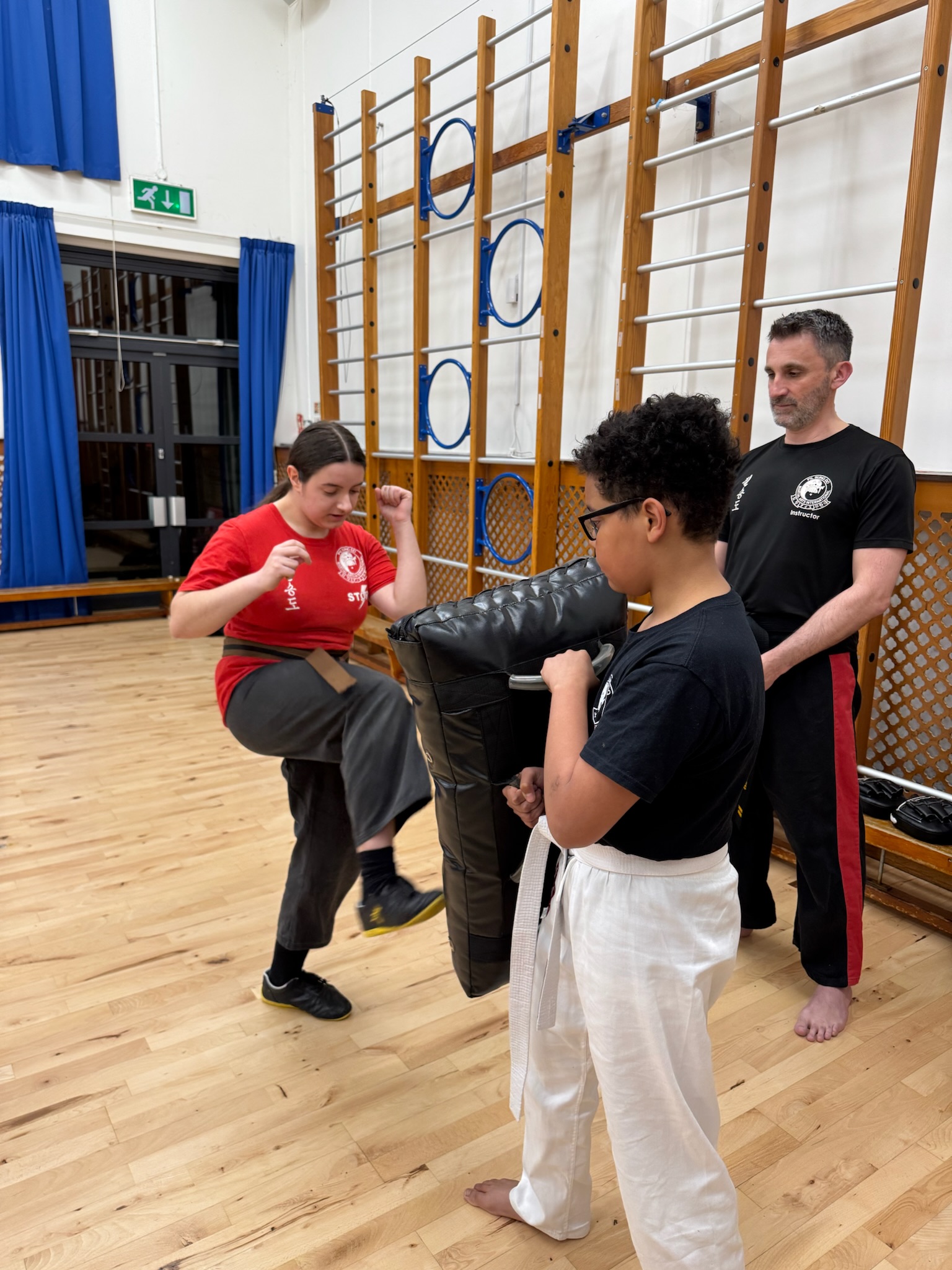 Training observation at Frimley Martial Arts