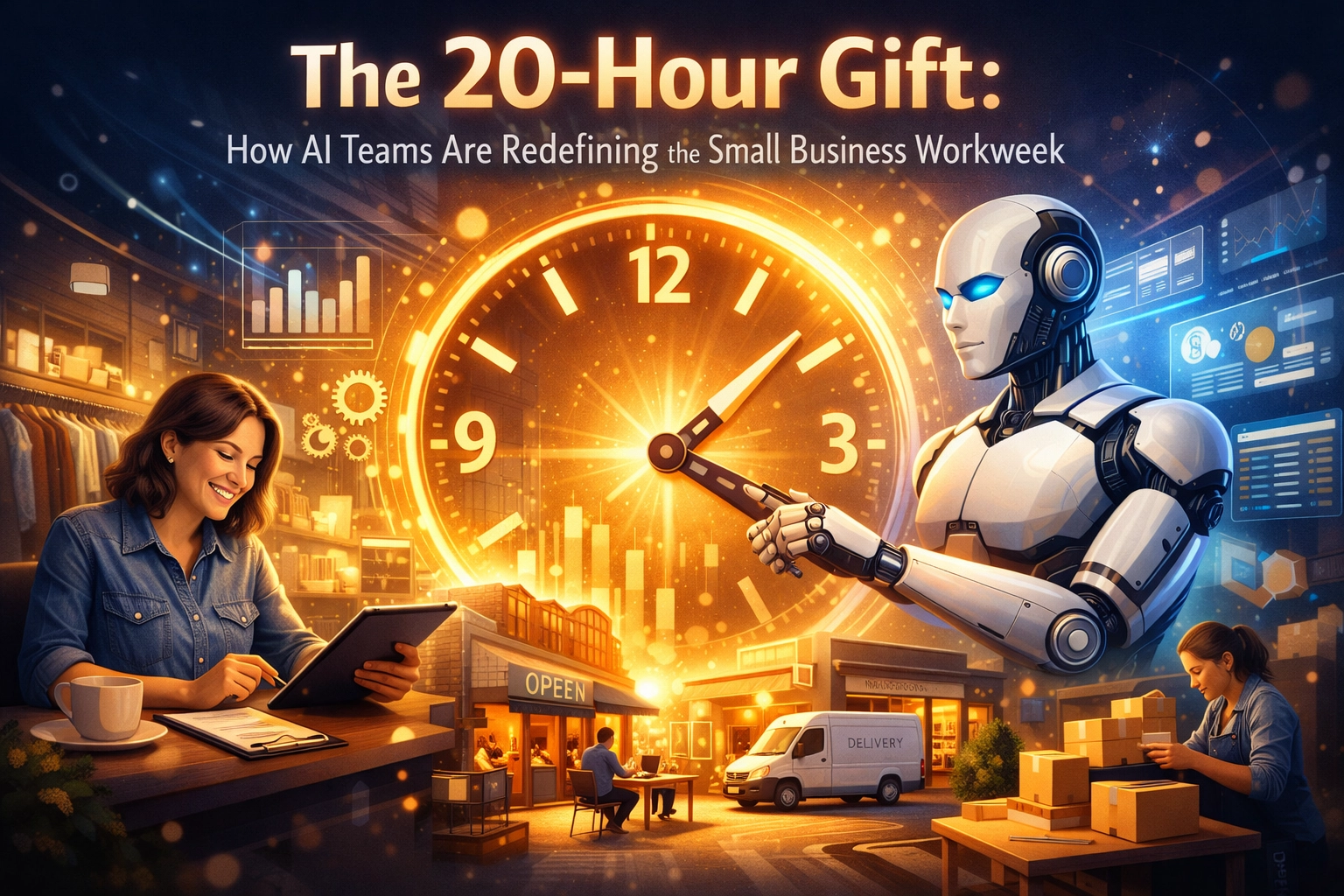 [HERO] The 20-Hour Gift: How AI Teams Are Redefining the Small Business Workweek