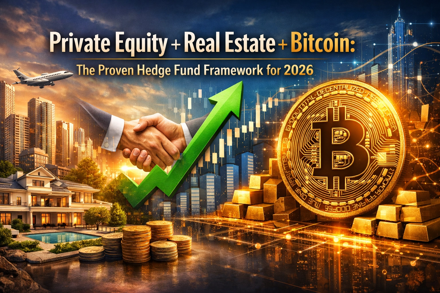 [HERO] Private Equity + Real Estate + Bitcoin: The Proven Hedge Fund Framework for 2026