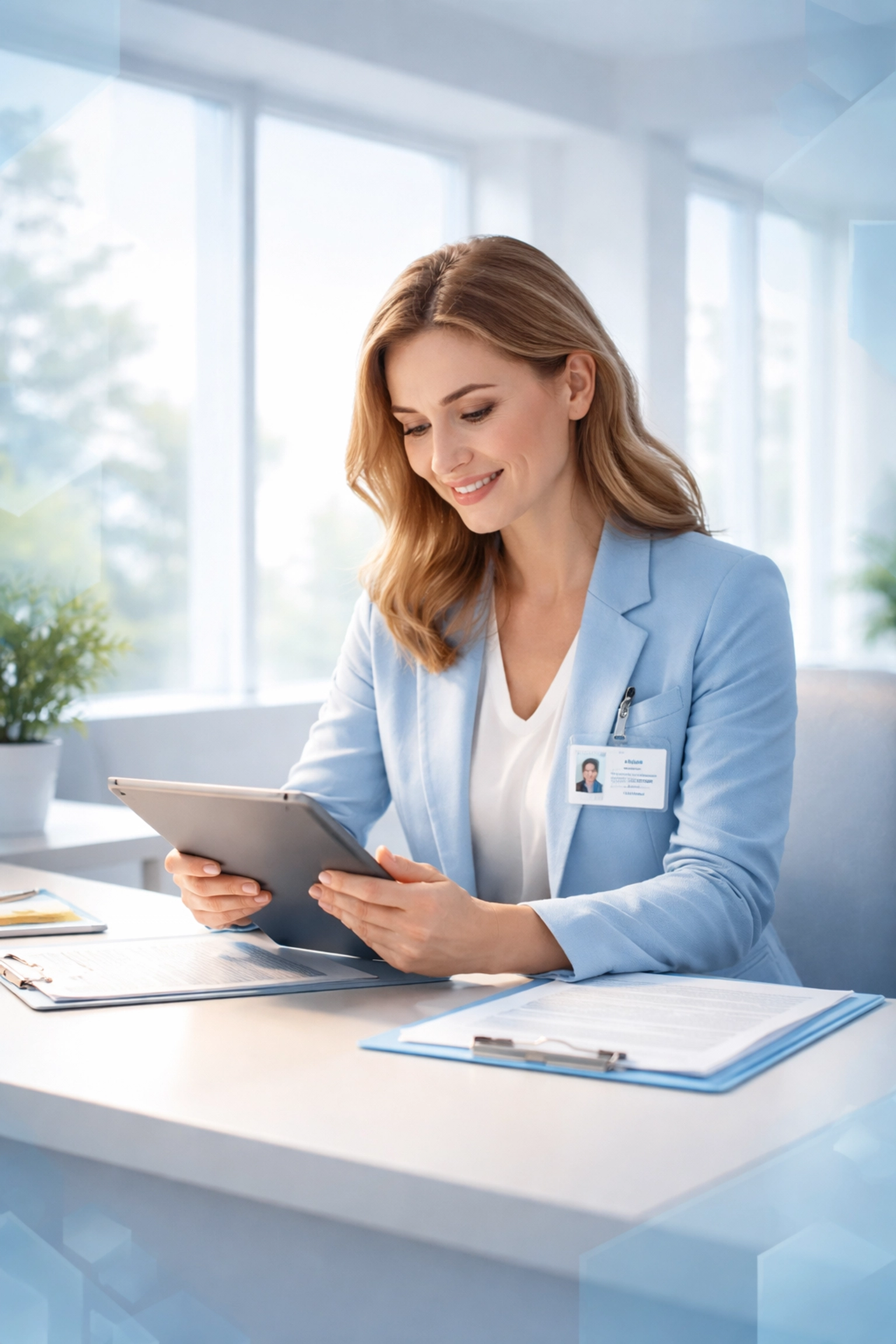 Healthcare admissions coordinator reviewing patient leads with a focus on compliance and ethical intake