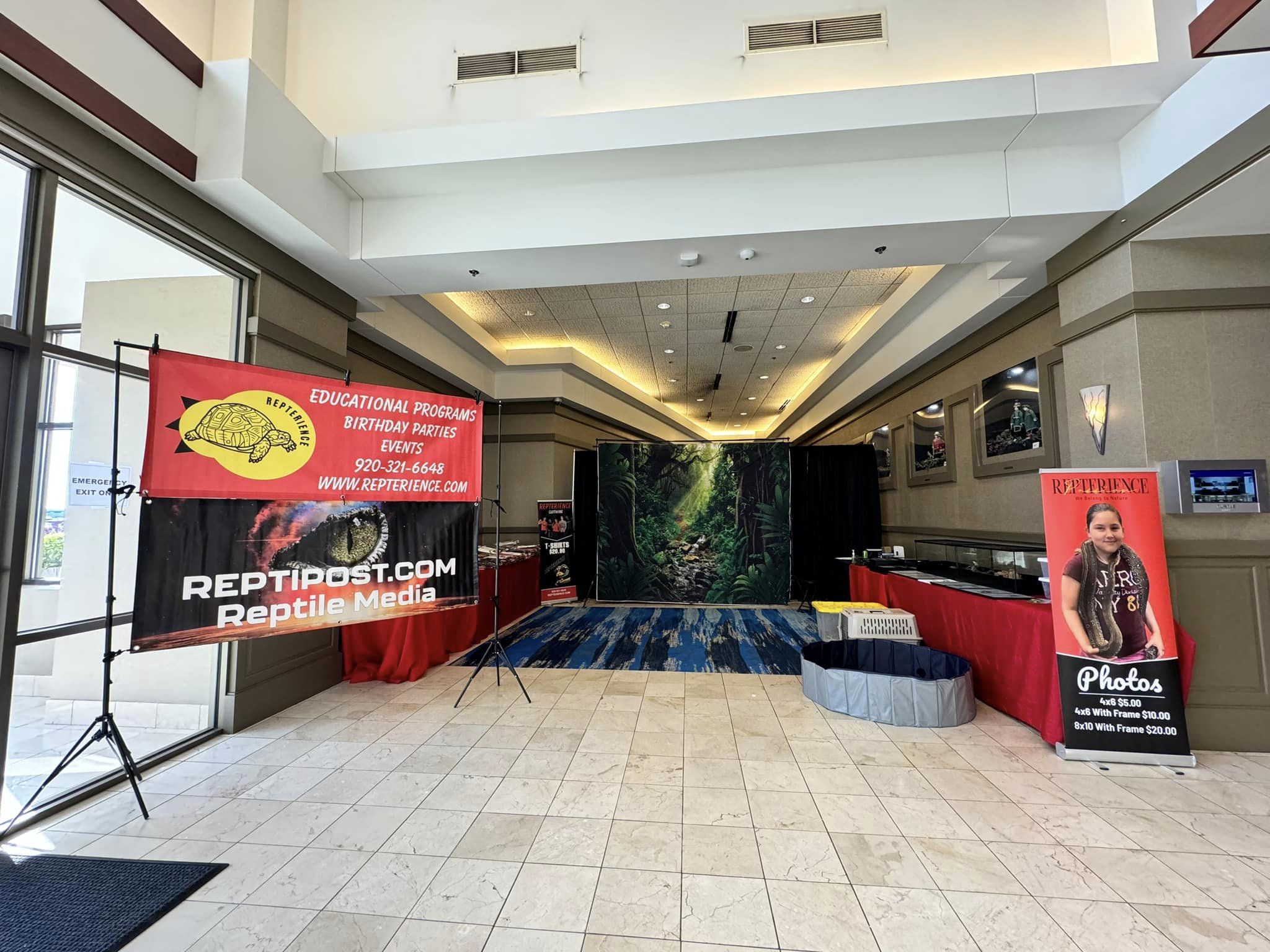 Professional Booth Setup