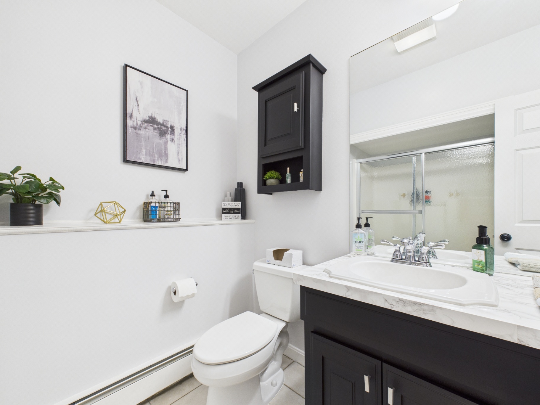 Modern Bathroom HDR Photo