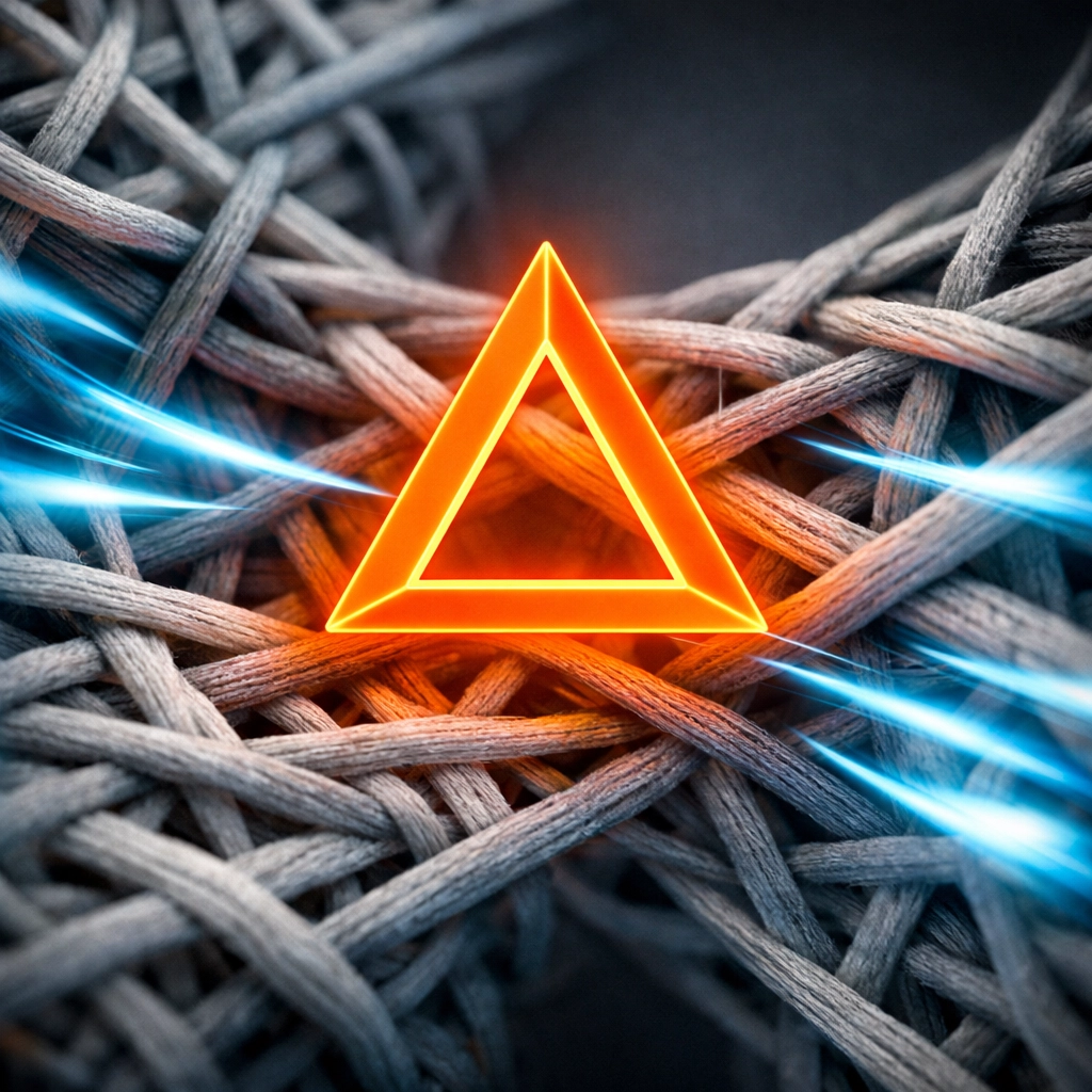 Macro view of synthetic filter fibers highlighting the science behind HVAC air filtration efficiency.