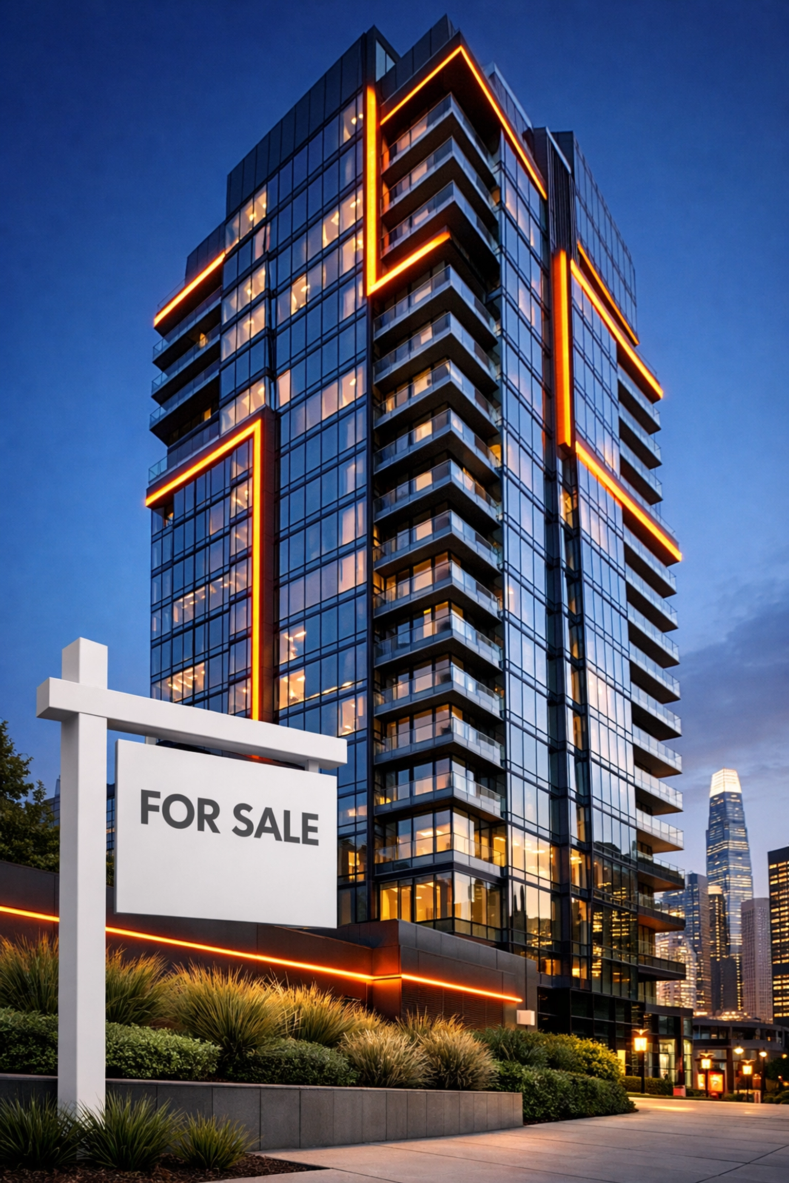 San Francisco luxury high-rise residential building for sale reflecting inventory crisis