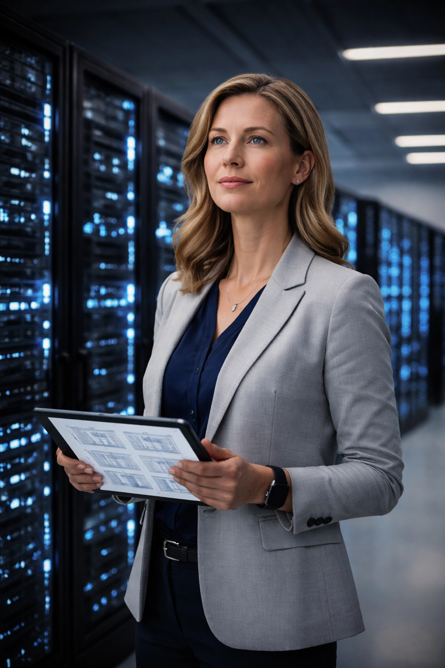 Experienced data architect overseeing server infrastructure for enterprise data transformation in 2026