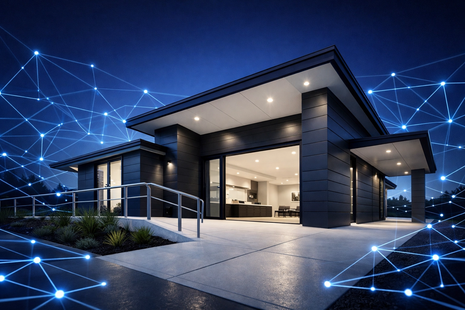 Accessible NDIS investment property showing the strategic network of SDA housing providers and participants.