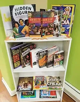 diverse-books-on-shelf