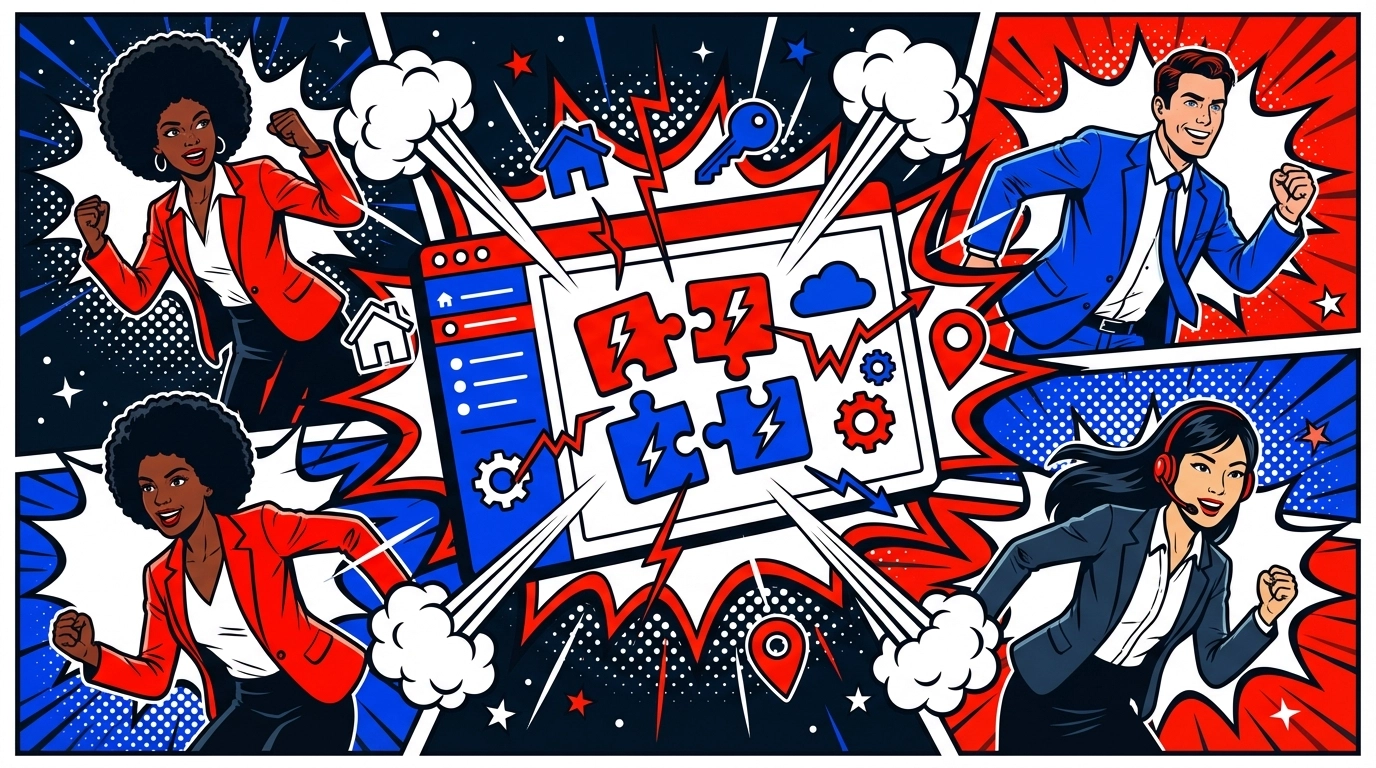 GoHighLevel dashboard bursting with connected apps