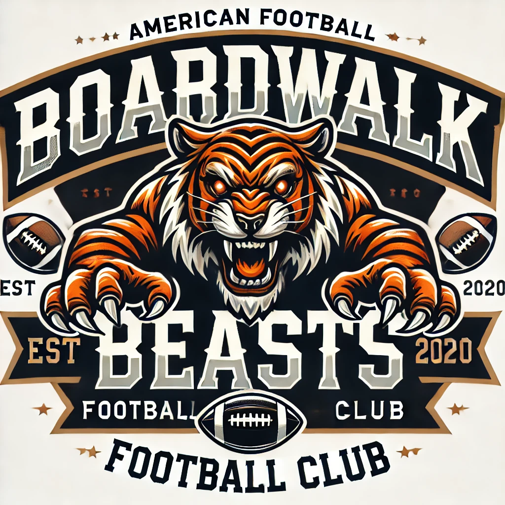 Boardwalk Beasts Football Club Logo