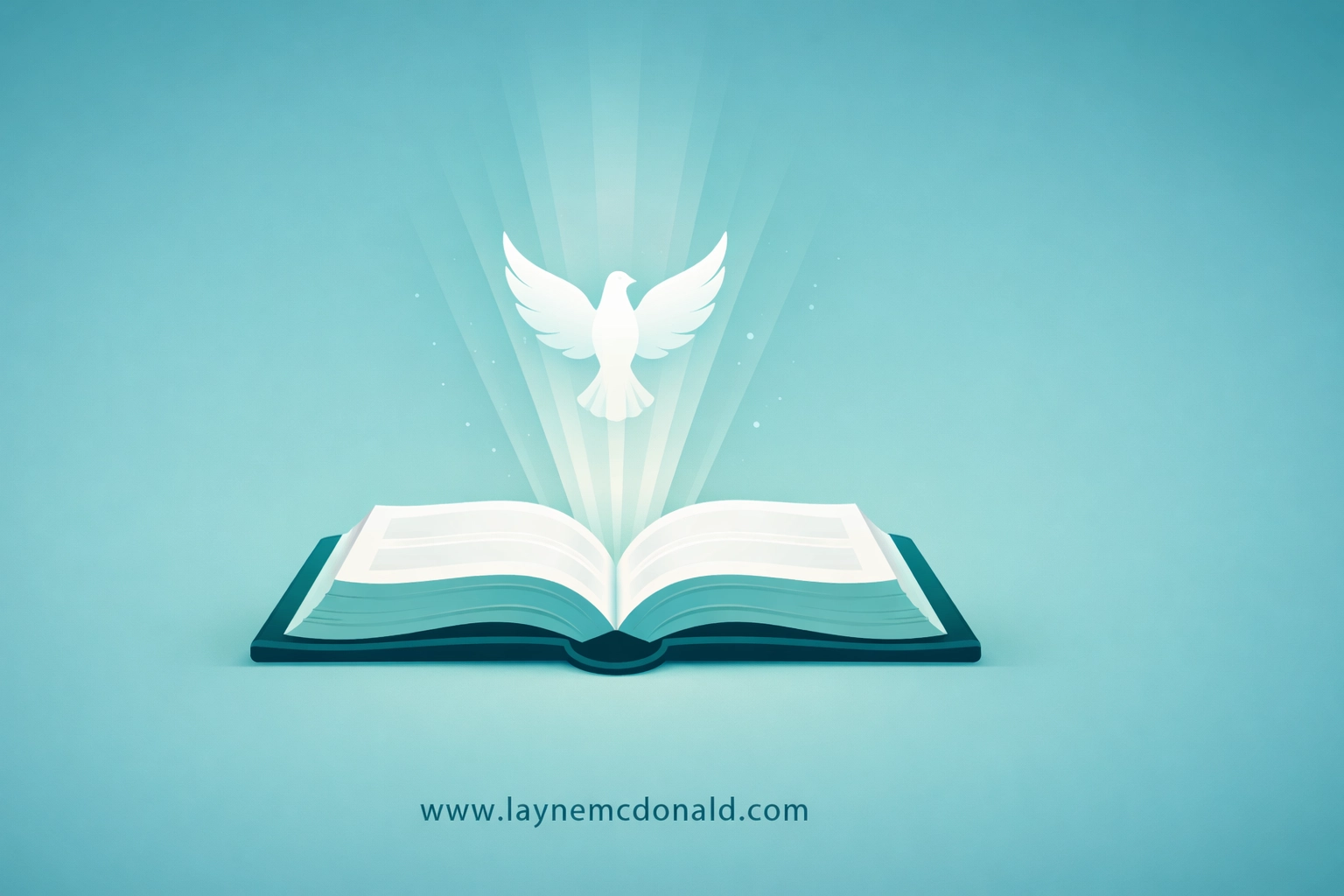An open Bible with light rising from the pages, symbolizing the Digital Tabernacle and spiritual guidance.