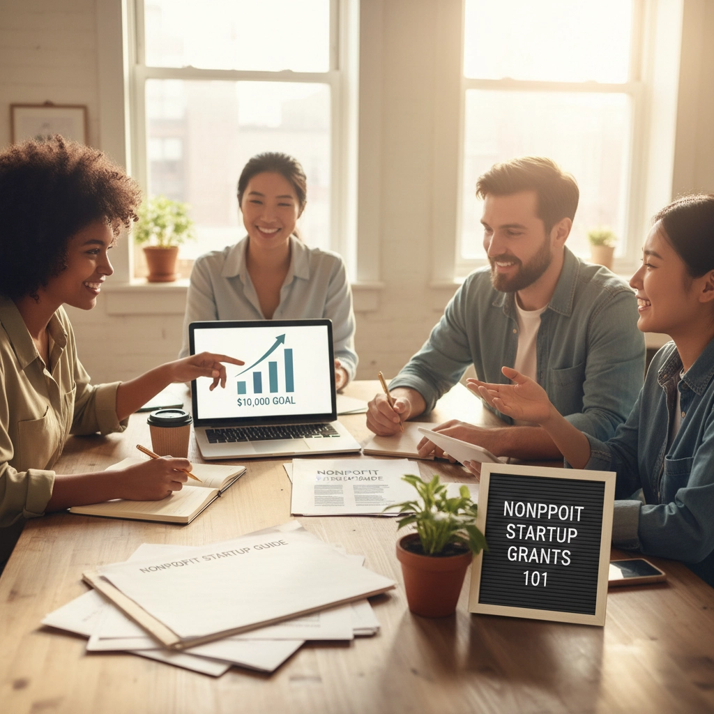 Nonprofit Startup Grants 101: A Beginner's Guide to Securing Your First $10K
