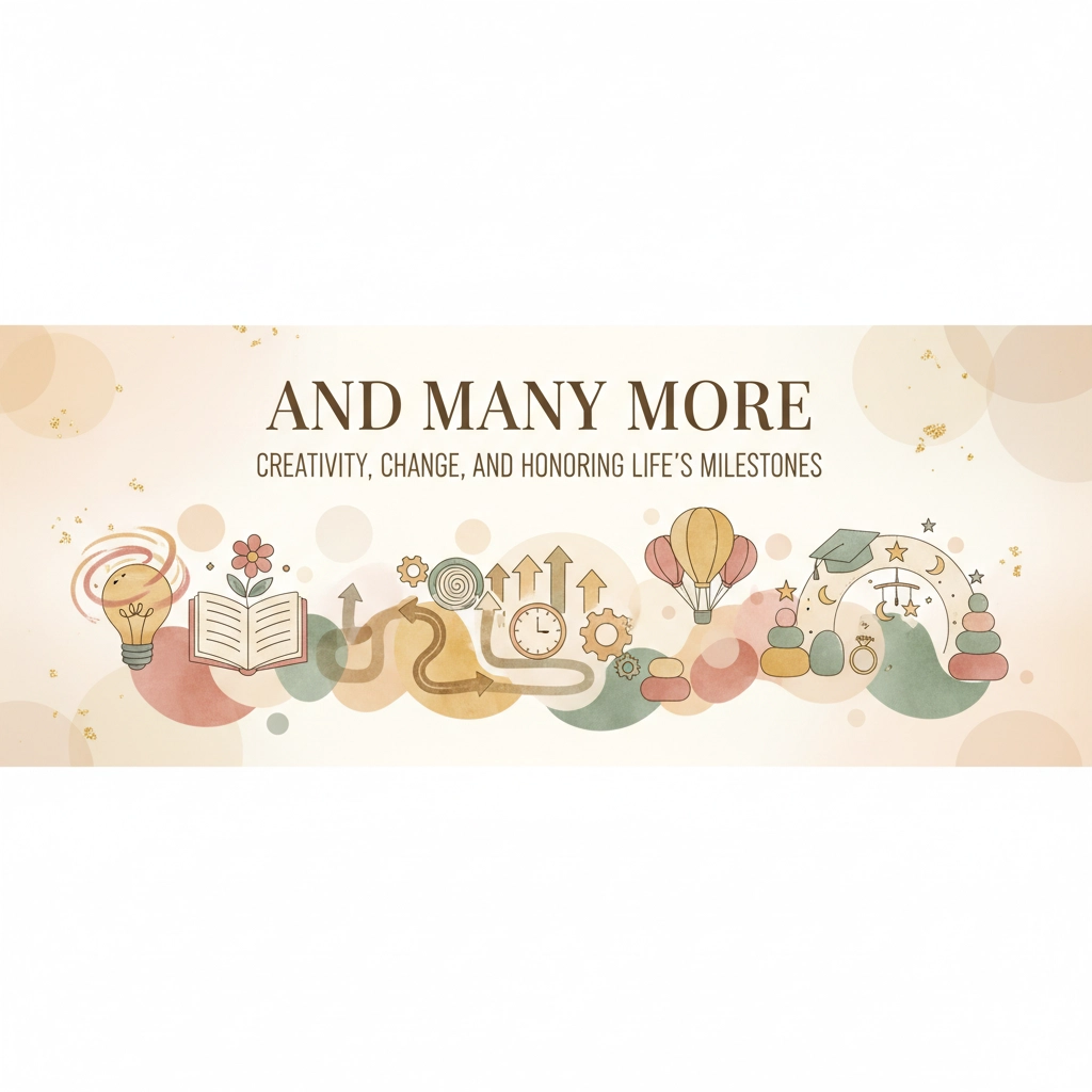 And Many More: Creativity, Change, and Honoring Life's Milestones