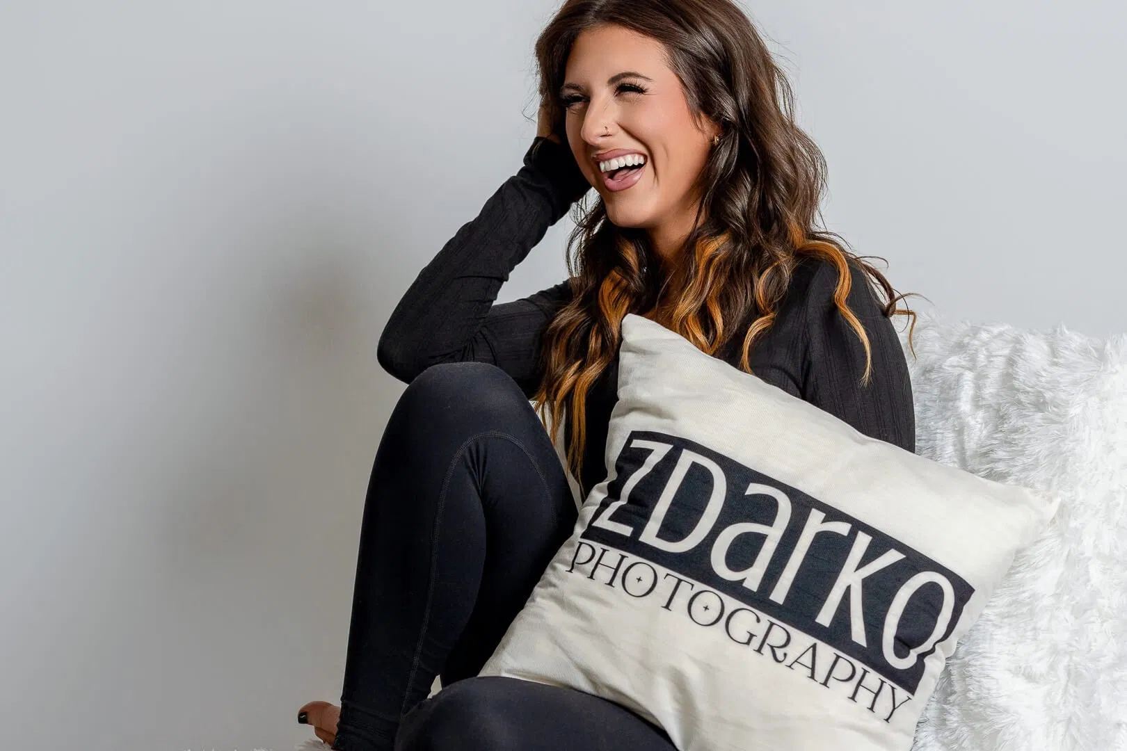 Zdarko branded pillow