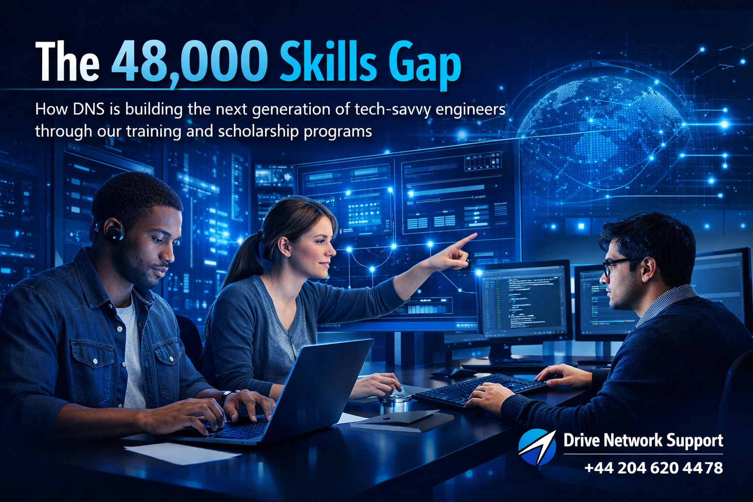 [HERO] The 48,000 Skills Gap: How DNS is building the next generation of tech-savvy engineers through our training and scholarship programs