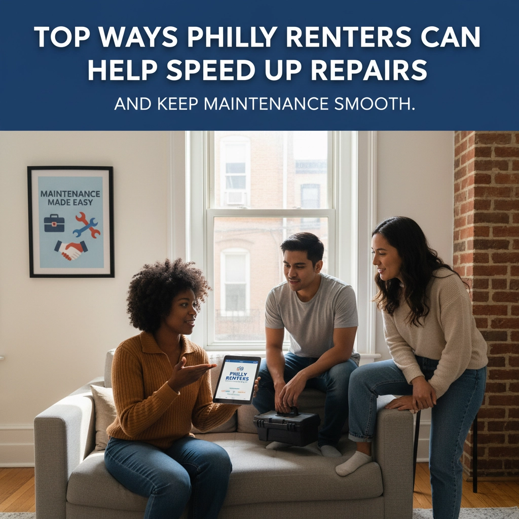 Top Ways Philly Renters Can Help Speed Up Repairs and Keep Maintenance Smooth