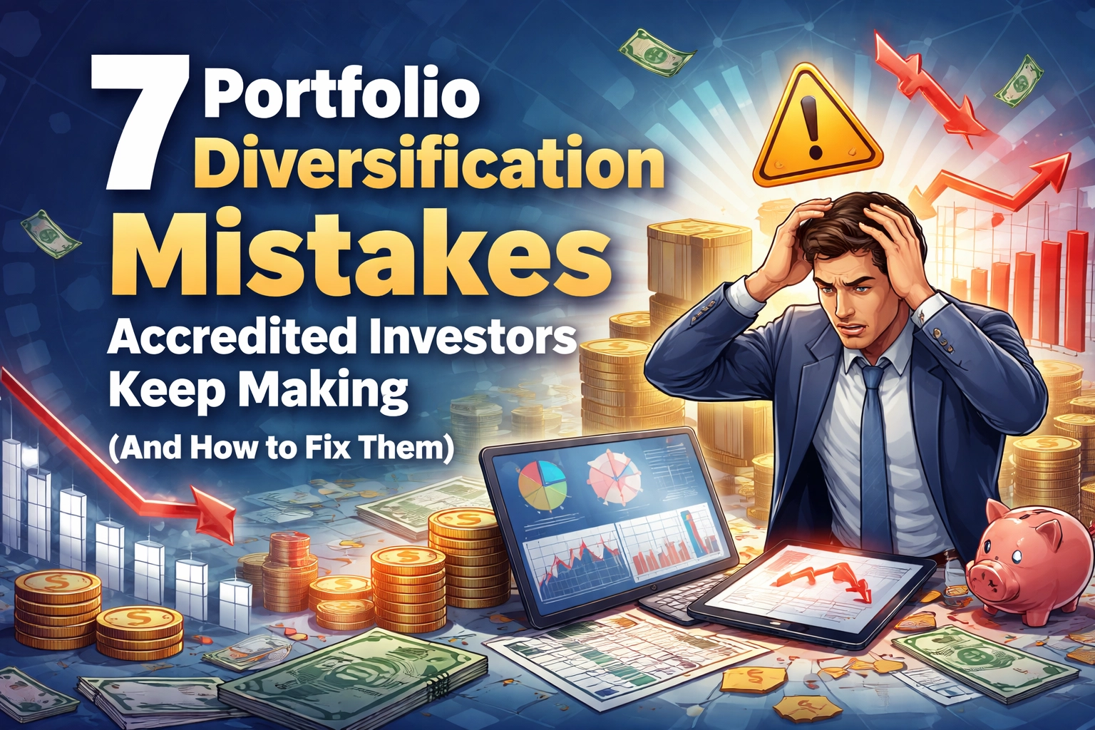 [HERO] 7 Portfolio Diversification Mistakes Accredited Investors Keep Making (And How to Fix Them)