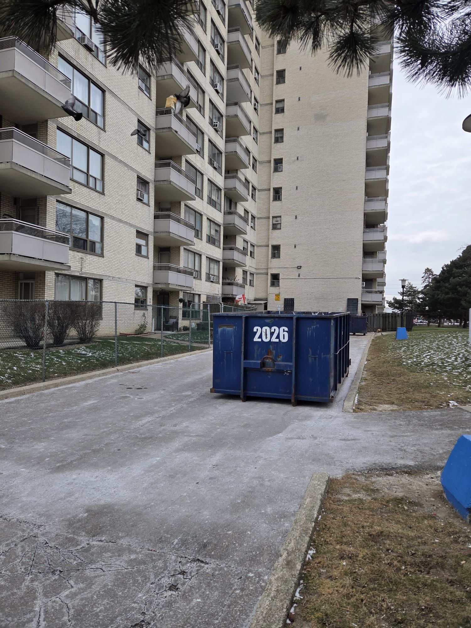 Bin Placement in Residential Area