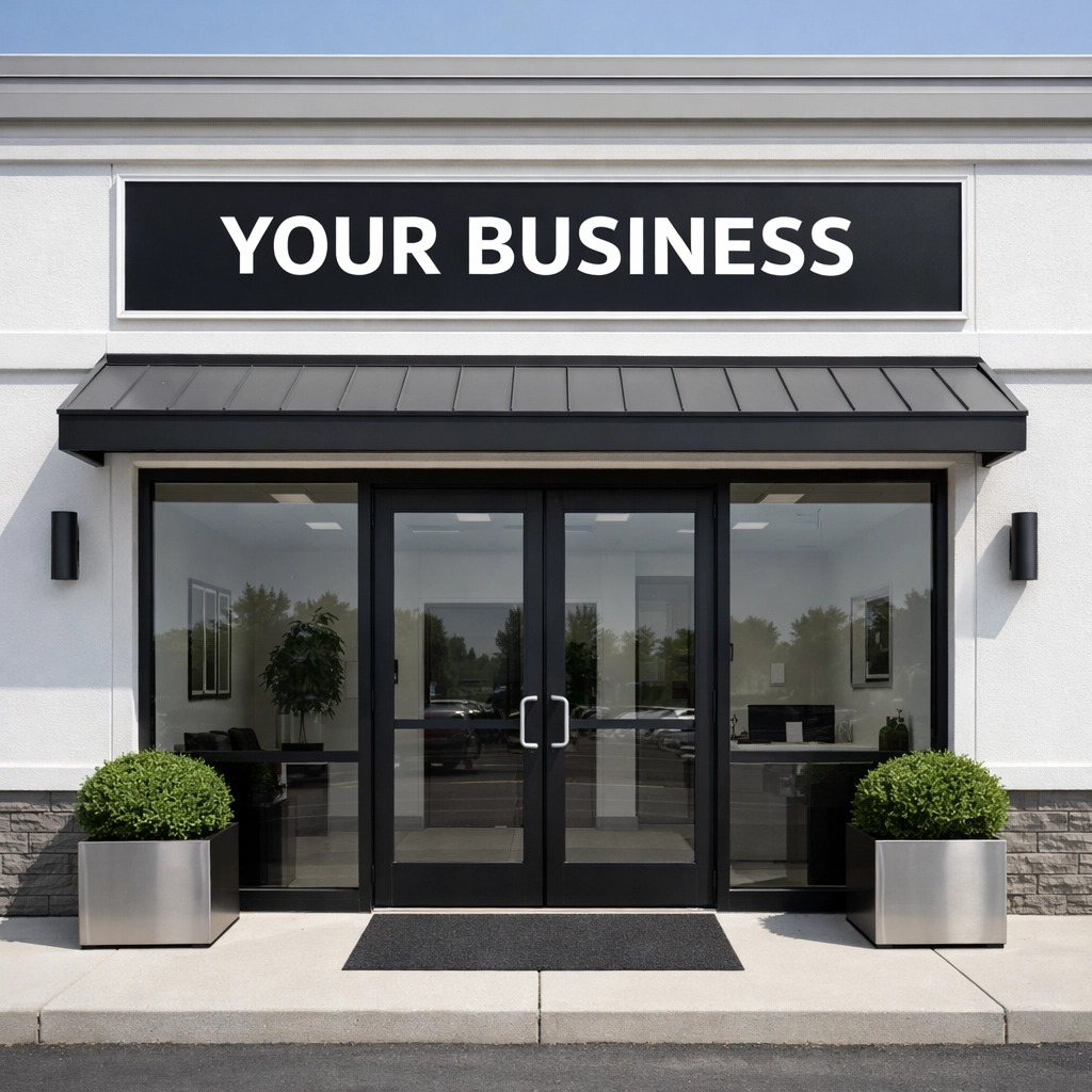 Exterior view of the Stuff It Upholstery local shop in Hixson, Tennessee.
