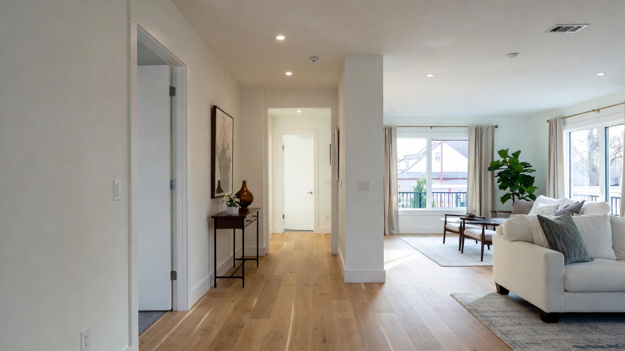 Wide Plank Hardwood Flooring