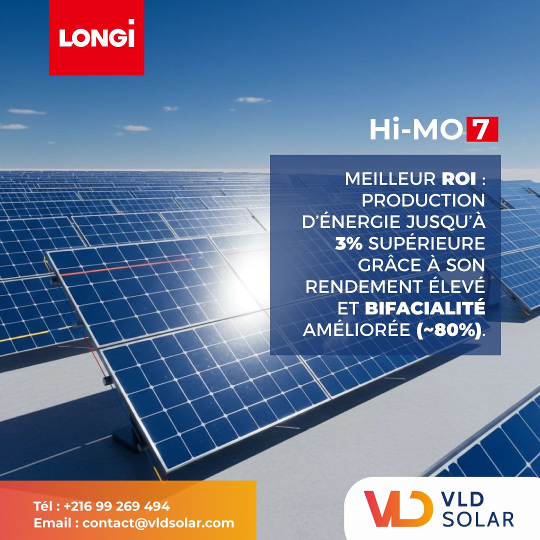 Panneaux solaires LONGi Hi-MO 7