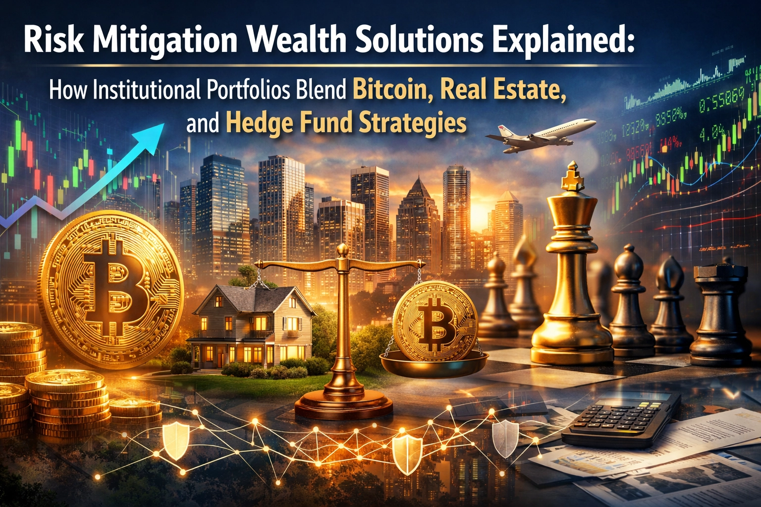 [HERO] Risk Mitigation Wealth Solutions Explained: How Institutional Portfolios Blend Bitcoin, Real Estate, and Hedge Fund Strategies