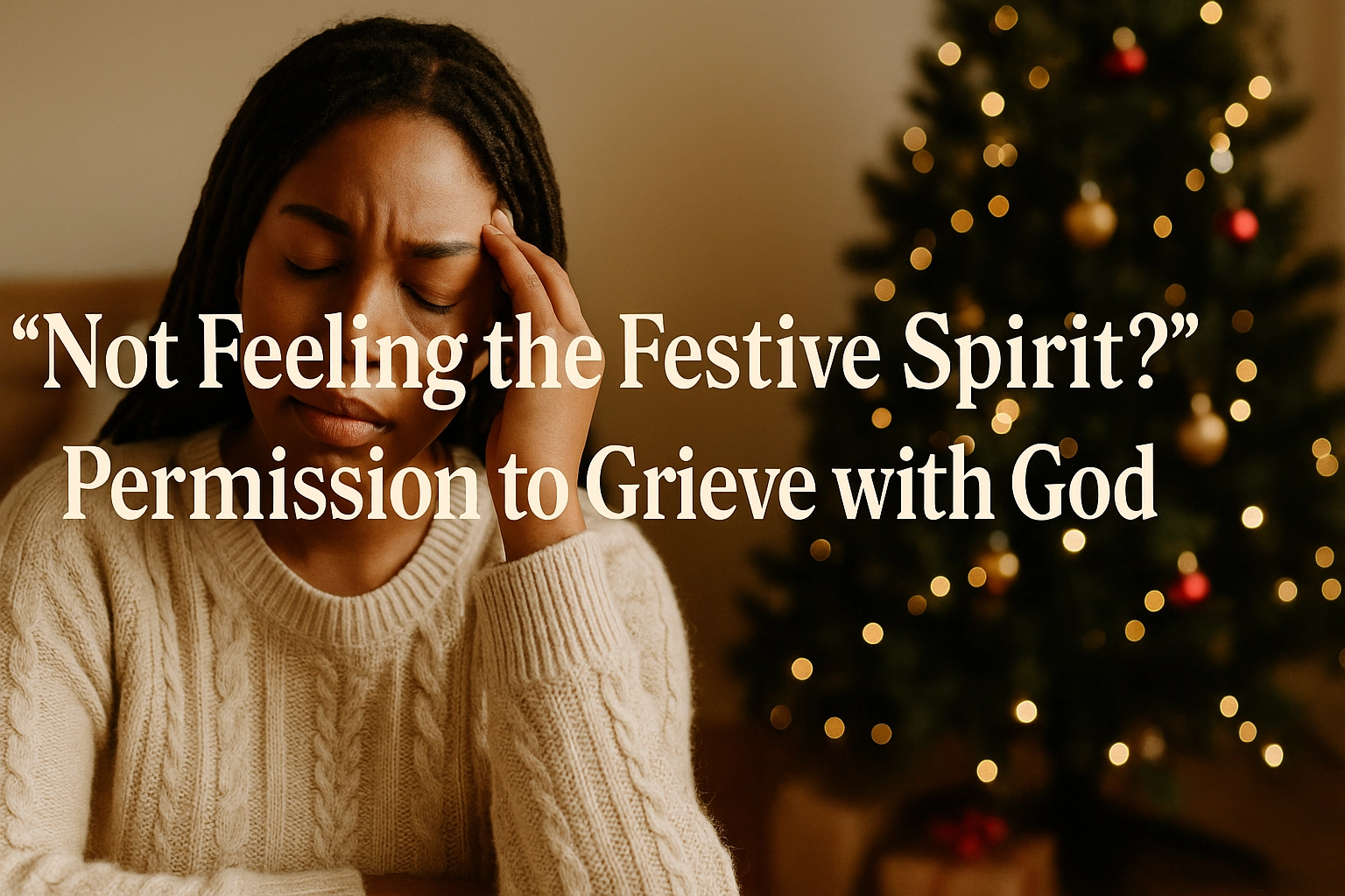 Not Feeling the Festive Spirit? You Have Permission to Grieve with God