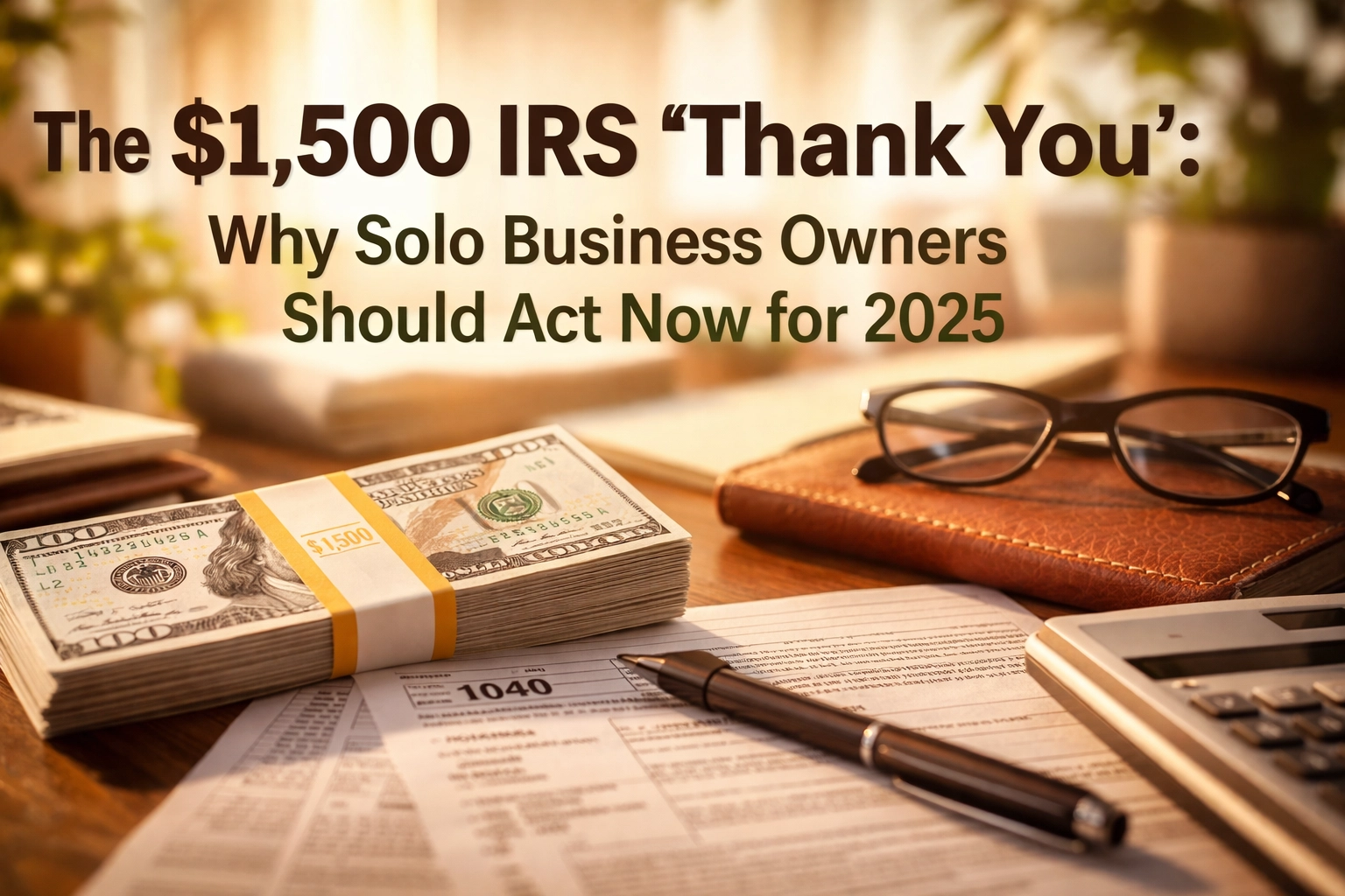 Picture of lots of cash