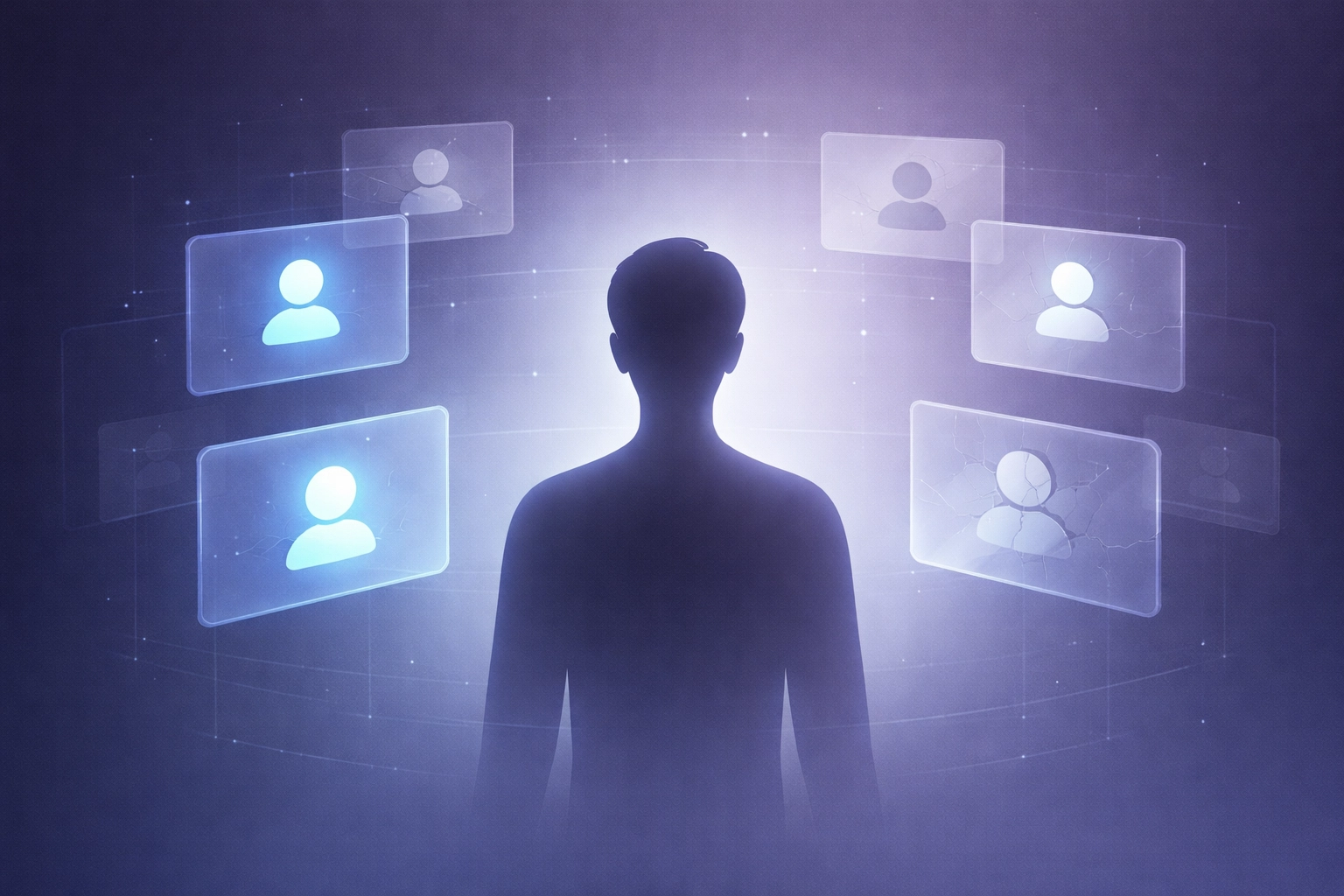 Visual representation of Instagram follower quality with audit tool highlighting real vs fake accounts