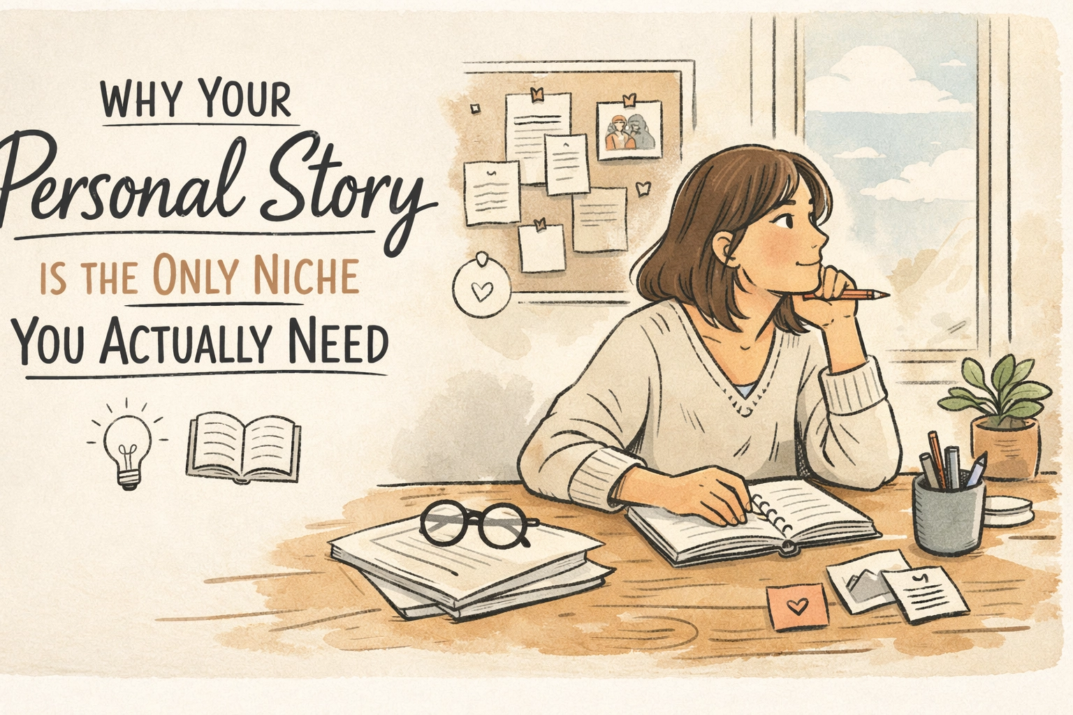 [HERO] Why Your Personal Story is the Only Niche You Actually Need
