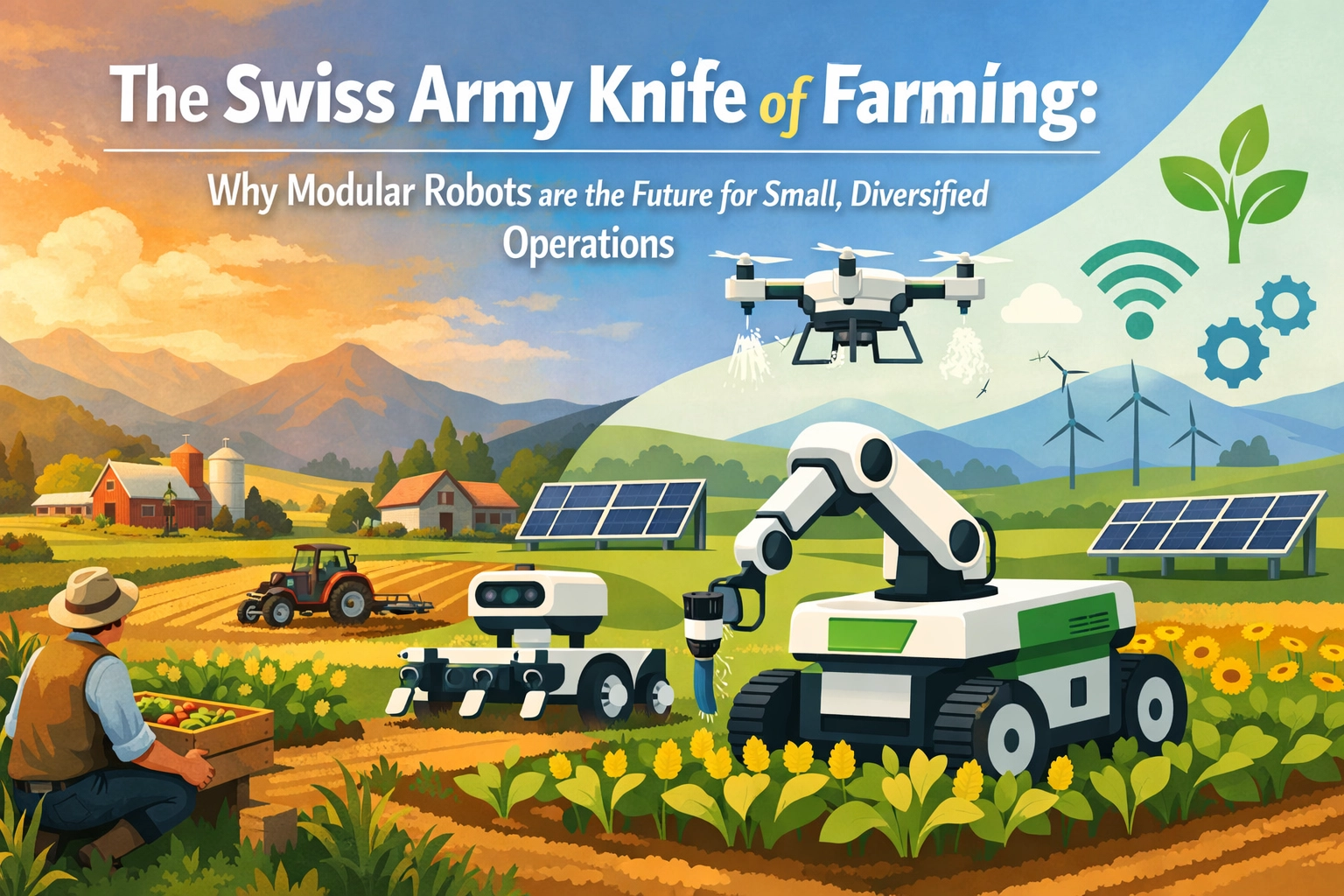 [HERO] The Swiss Army Knife of Farming: Why Modular Robots are the Future for Small, Diversified Operations