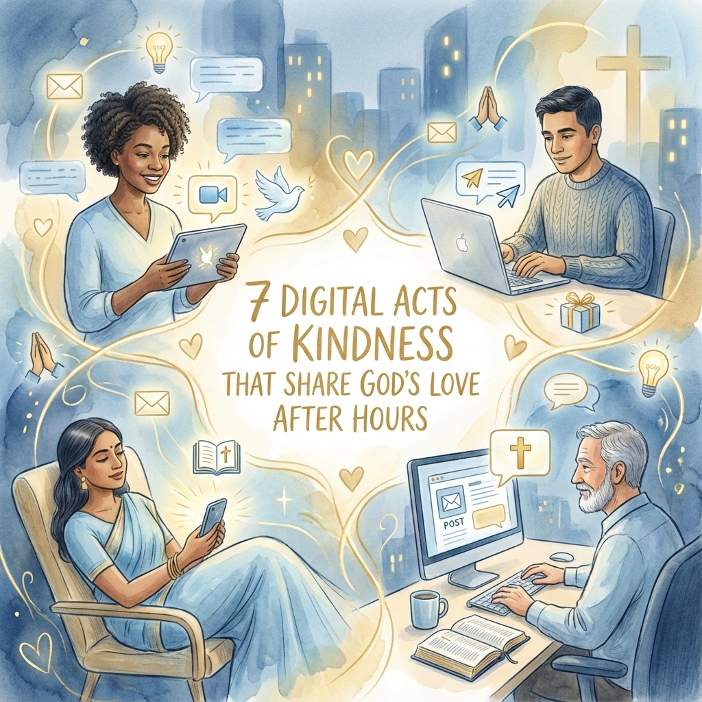 7 Digital Acts of Kindness That Share God's Love After Hours